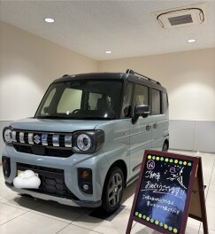 スペーシアギア納車させていただきました！